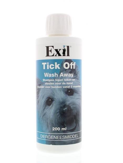 Tick off wash away shampoo