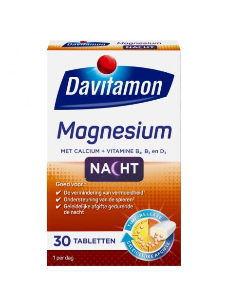 Magnesium speciaal voor de nacht