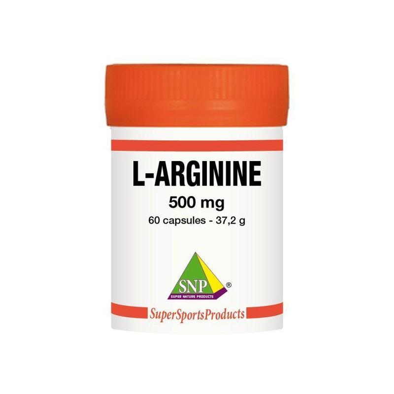 L-arginine 500 mg puur