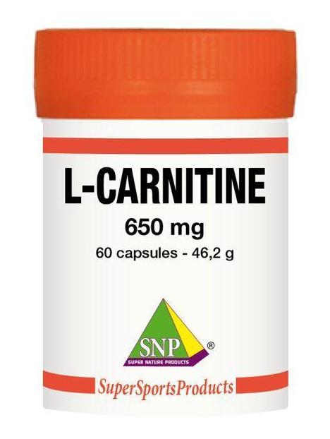 L-Carnitine 650 mg puur