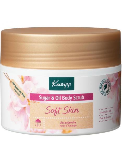 Body scrub sugar amandelolie