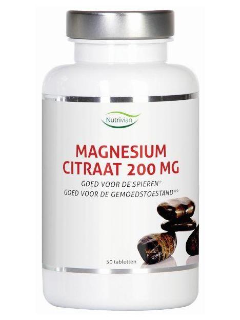 Magnesium citraat 200 mg