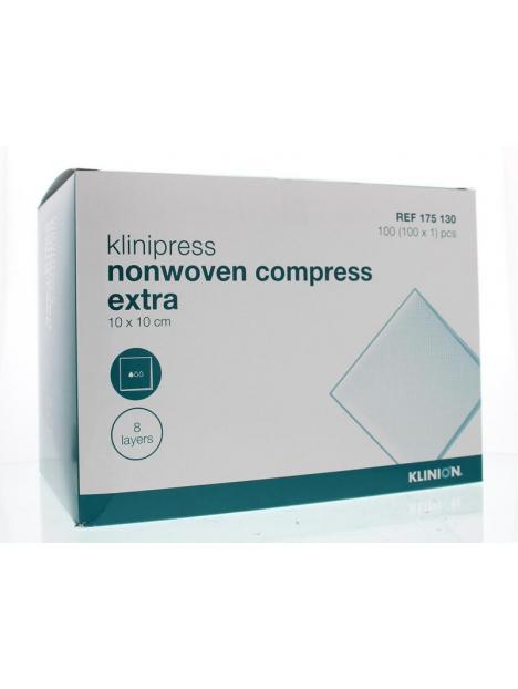 Non-woven compres 10 x 10 cm extra