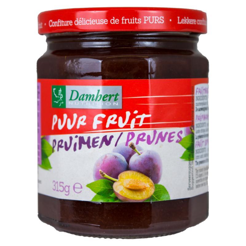 Puur fruit Pruimen confiture