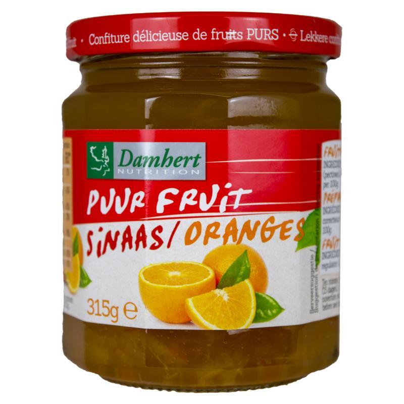 Puur fruit Sinaasappel confiture