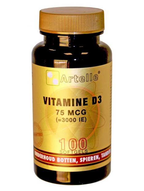 Vitamine D3 75 mcg