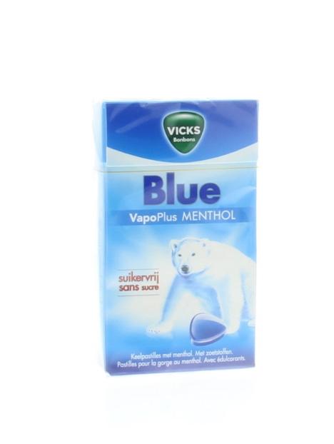 Blue menthol suikervrij box