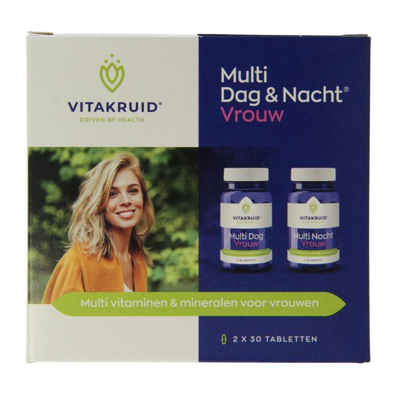 Multi dag & nacht vrouw 2x30 tabletten