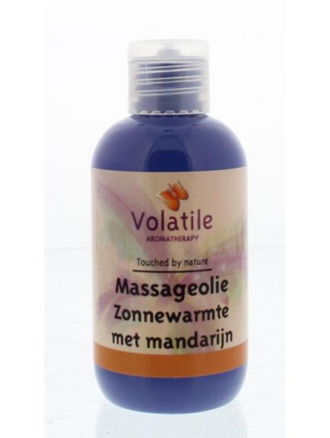 Massageolie zonnewarmte