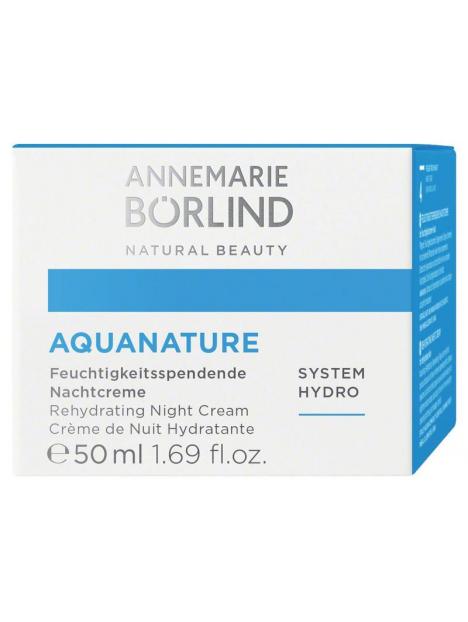 Aquanature hydraterende nachtcreme