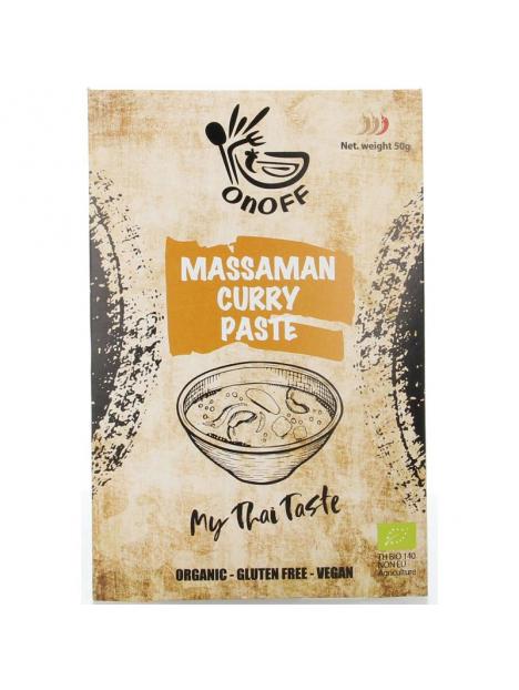 Thaise massaman currypasta bio