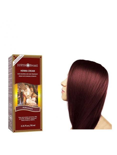 Henna haarverf creme Burgundy