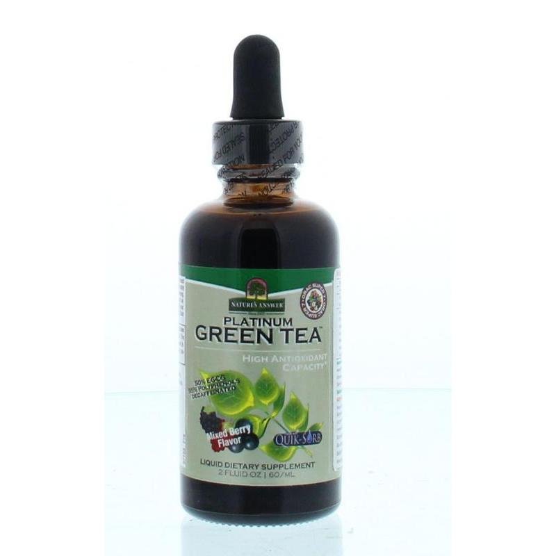 Groene thee extract alcoholvrij met 50% EGCG