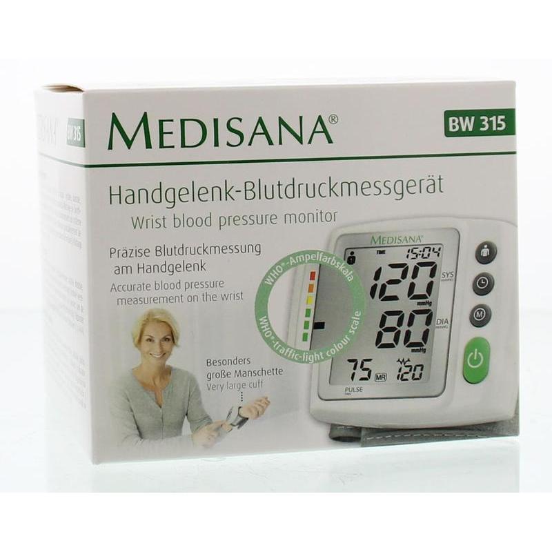 volume bouwen Tot ziens Medisana Bloeddrukmeter BW315 pols