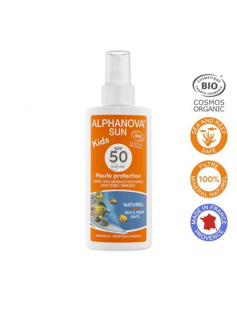 Sun vegan spray SPF50 kids bio