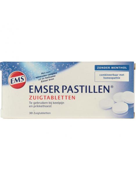 Pastillen zonder menthol