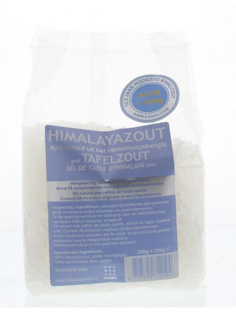 Himalayazout wit grof 700 + 250 gram actie