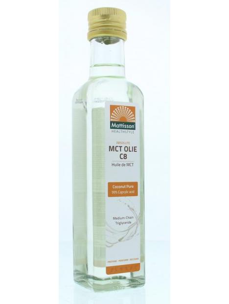 MCT olie C8 - coconut pure - 99% caprylic acid