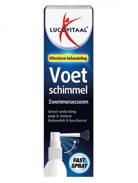 Voetschimmel zwemmerseczeem spray