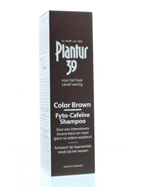 Shampoo color brown