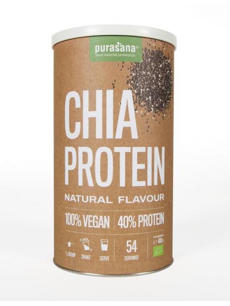 Chia proteine naturel vegan bio