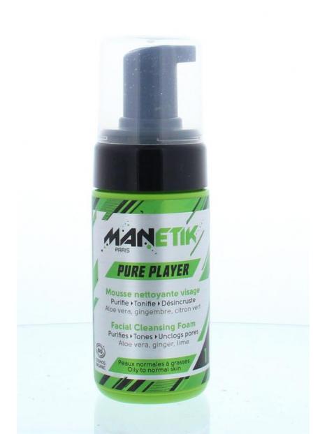 Pure player organic cleansing foam