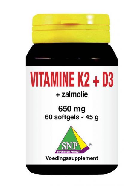 Vitamine K2 D3 zalmolie