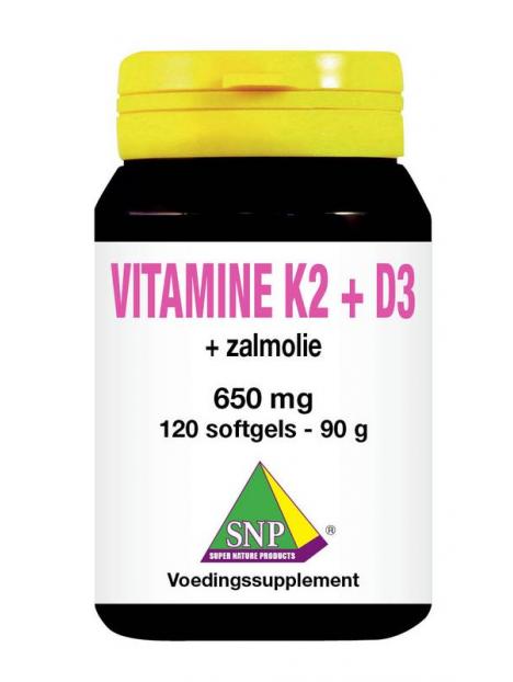 Vitamine K2 D3 zalmolie