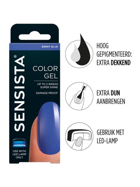 Color gel berry blue