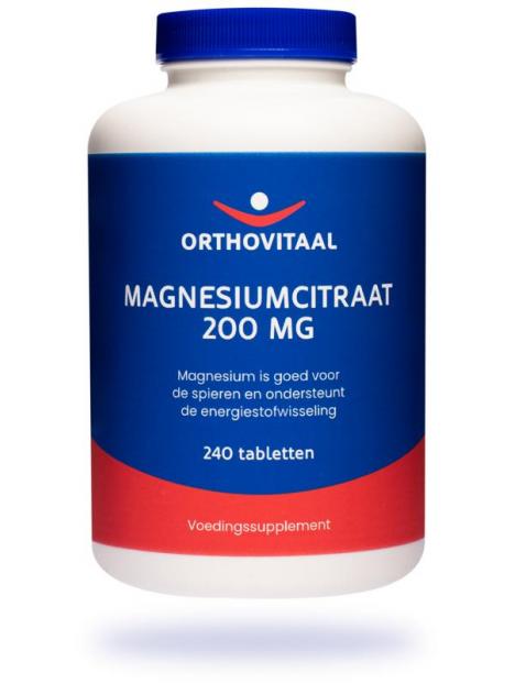 Magnesium citraat 200 mg