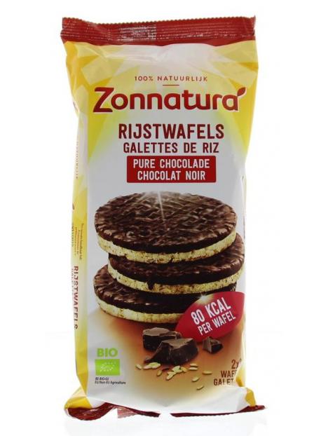 Rijstwafels choco puur bio