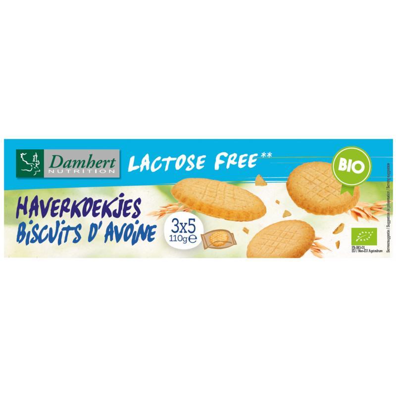 Haverkoekjes lactosevrij bio