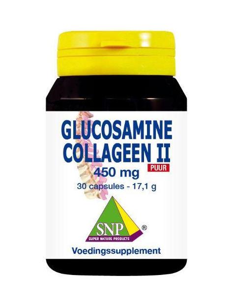 Glucosamine collageen type II puur