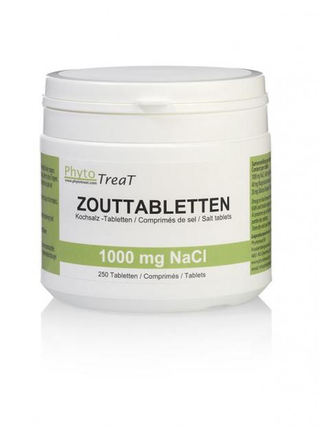 Zouttabletten 1000 mg NACL