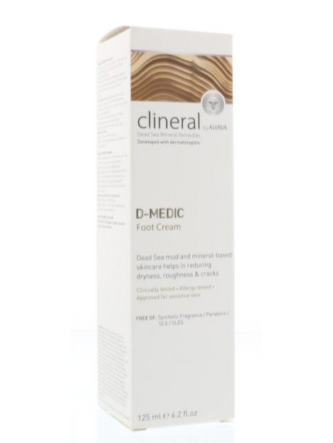 Clineral D-medic foot cream