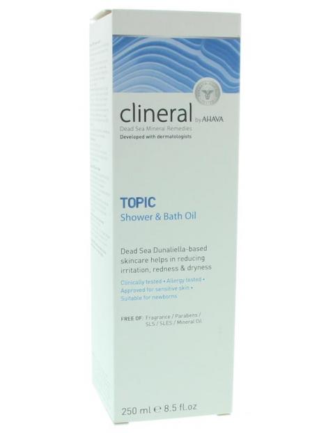 Clineral topic shower & bath oil