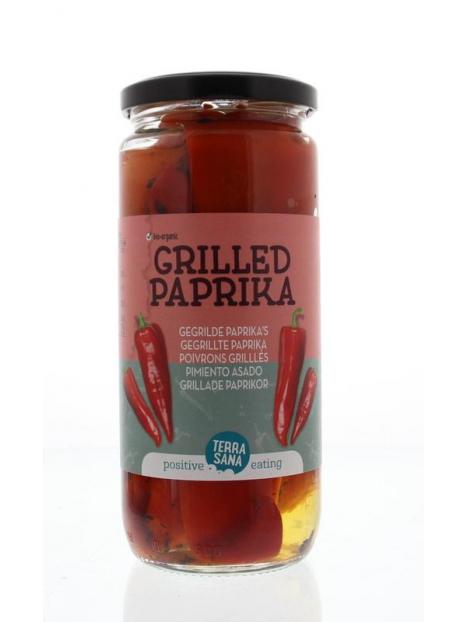 Gegrilde paprika eko bio