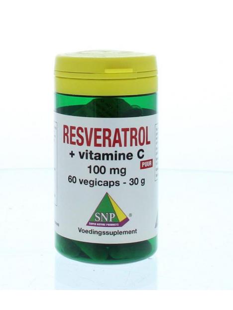 Resveratrol + Vitamine C 100 mg puur