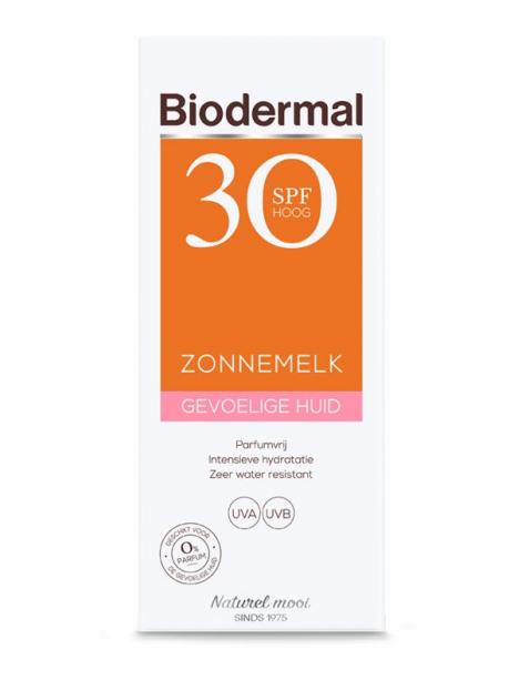 Zonnemelk SPF30 gevoelige huid