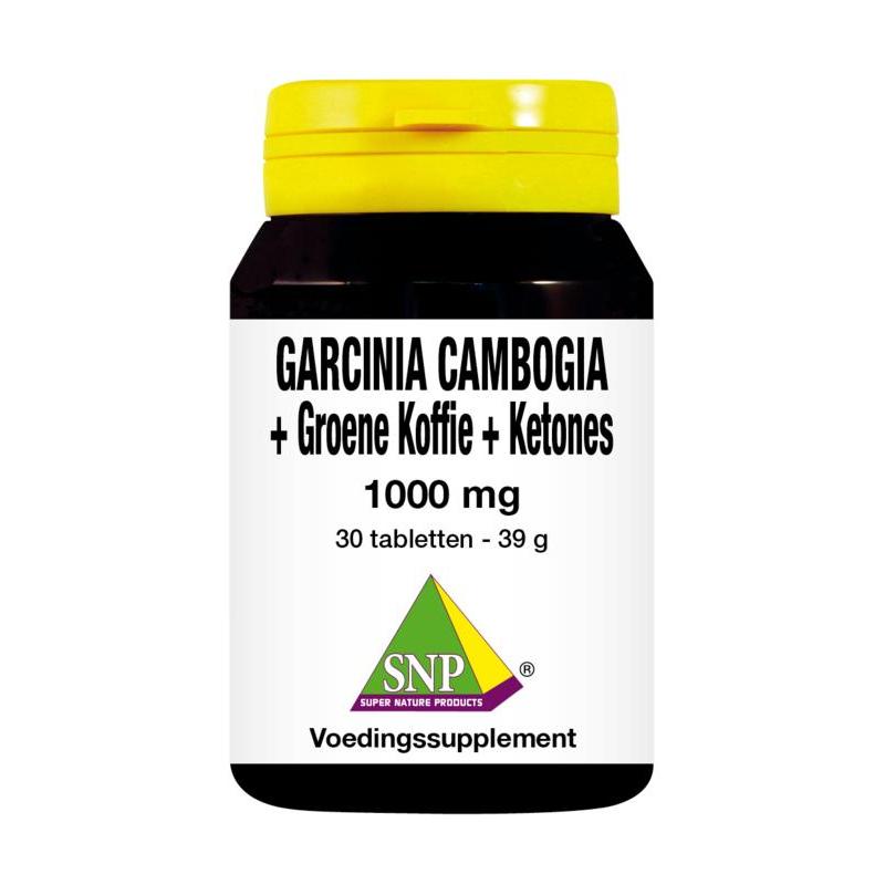 Garcinia + groene koffie + ketones