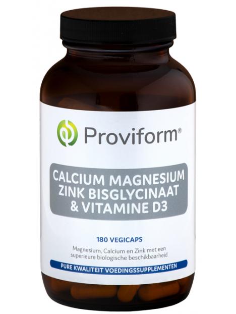 Calcium magnesium zink bisglycinaat & D3