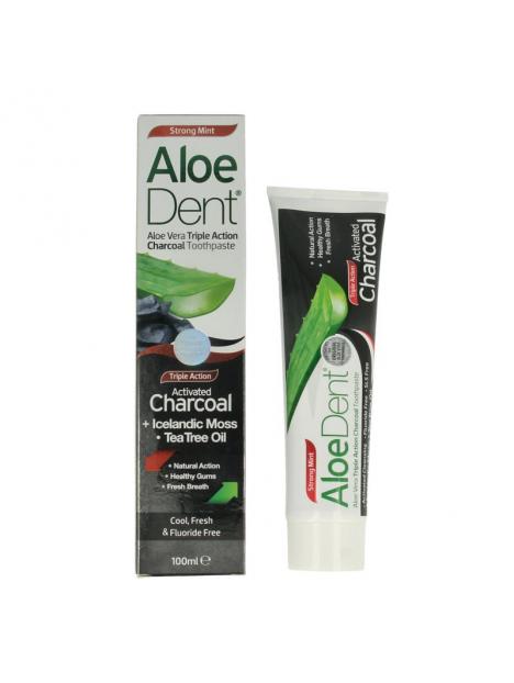 Aloe dent tandpasta charcoal