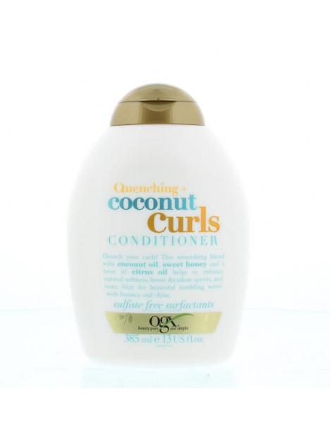 Conditioner quenching coconut curls