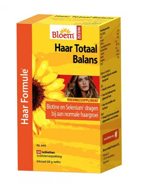 Haar totaal balans