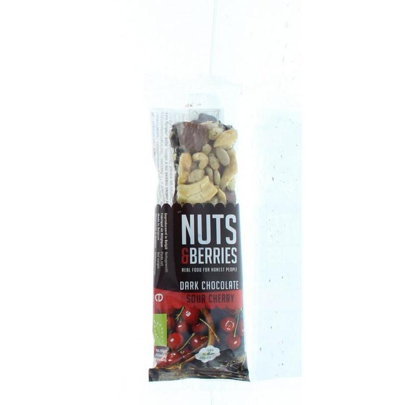 Nuts & berries choco sour cherry bio