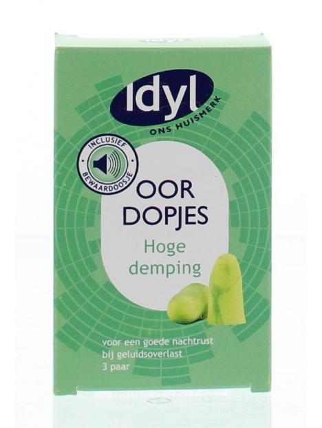 Oordopjes hoge demping