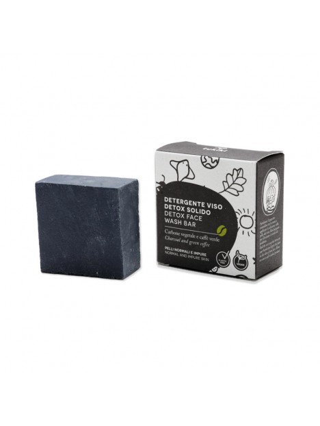 Detox Face Wash Bar Charcoal & Green Coffee