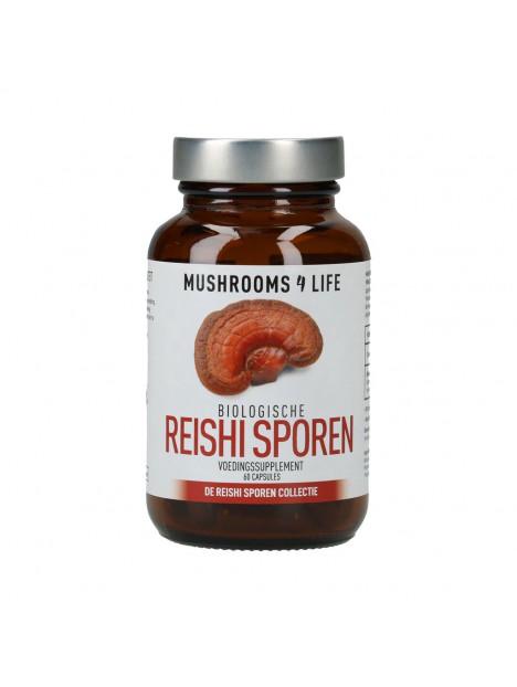 Gélules de Champignons Spores Reishi Bio