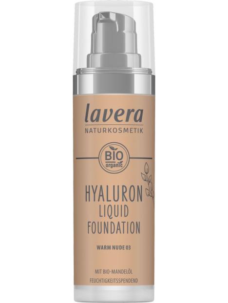 Hyaluron liquid foundation warm nude 03