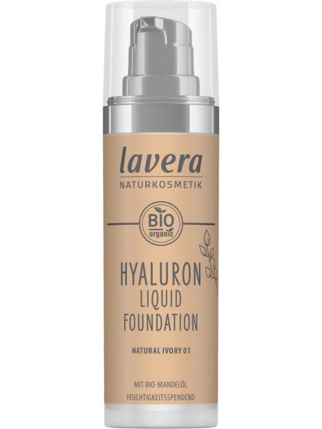 Hyaluron liquid foundation natural ivory 01